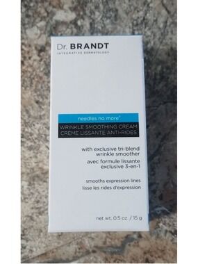 Dr Brandt Needles No More Wrinkle Smoothing Cream 0.5 oz NIB
